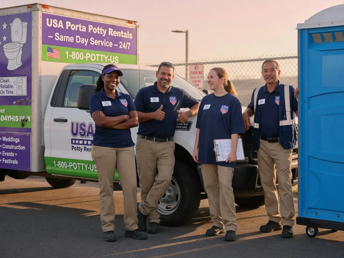 Porta Potty Rental company in Dunbar, NE
