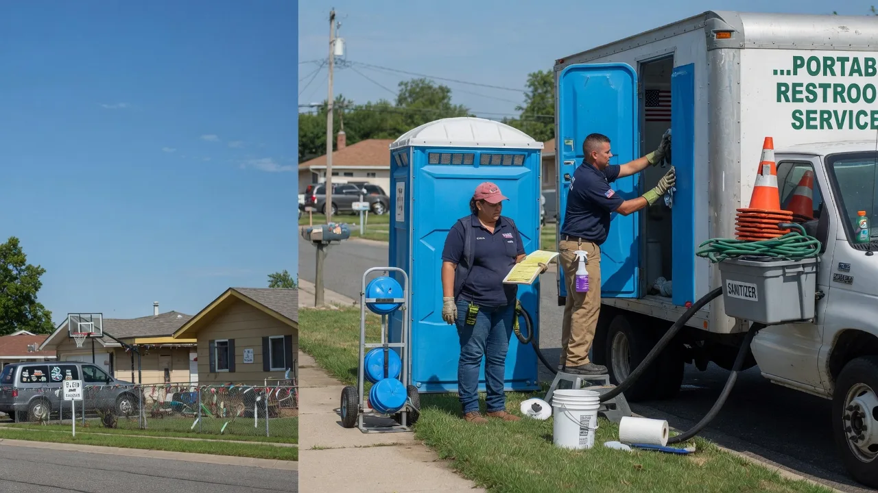 Portable Toilet Rental in Dunbar, NE near me
